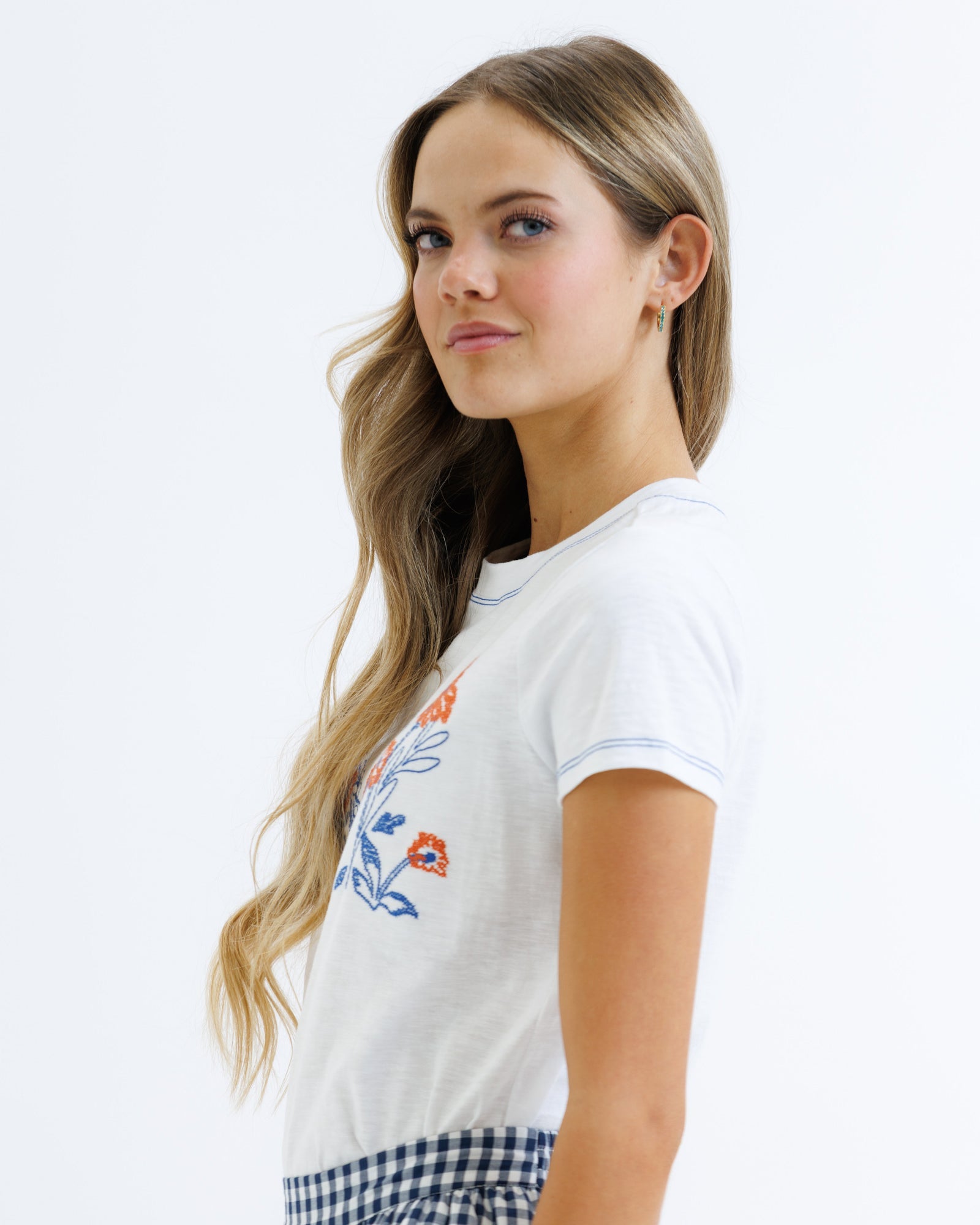 Cross Stitch Tee