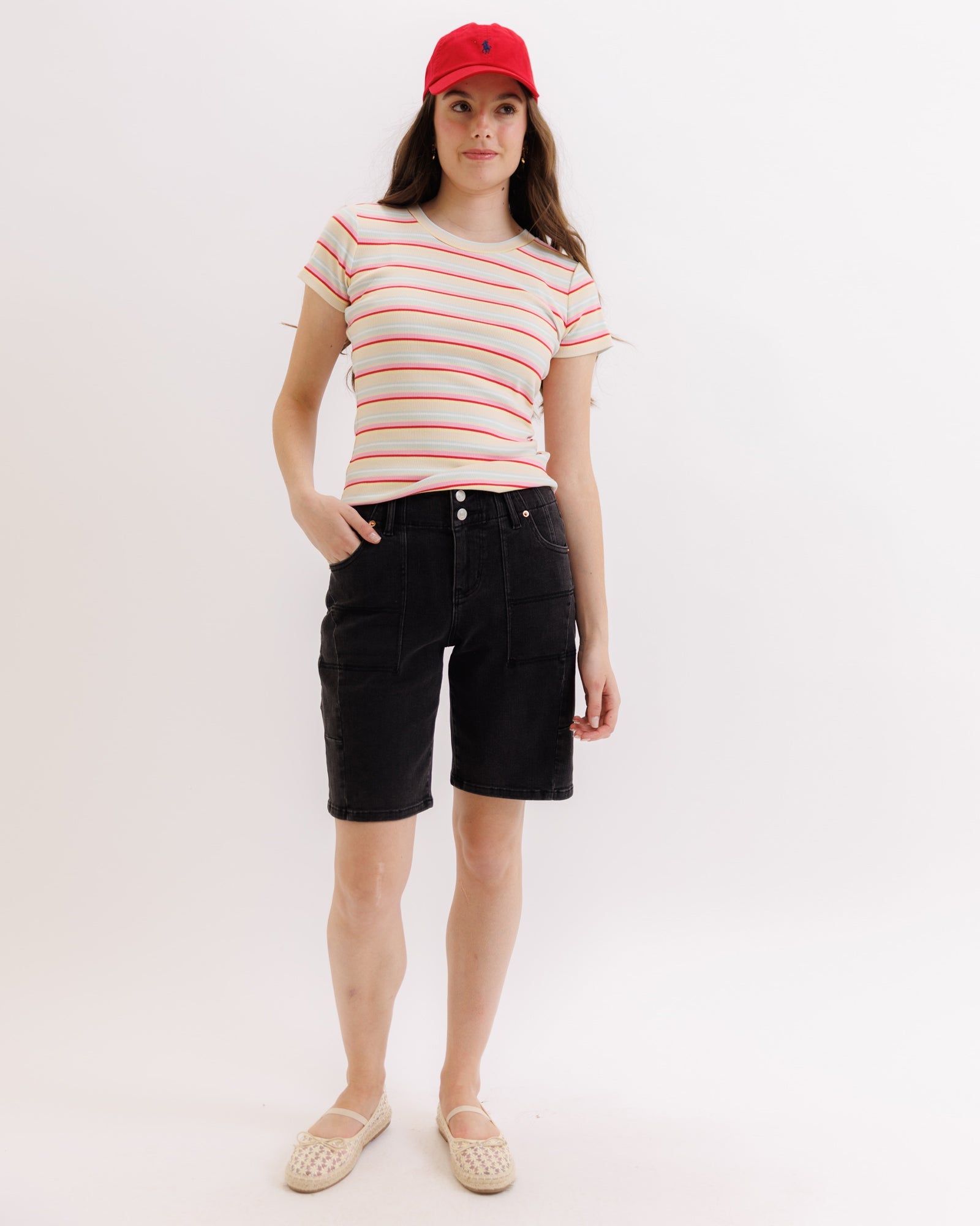 The Right Stripe Top