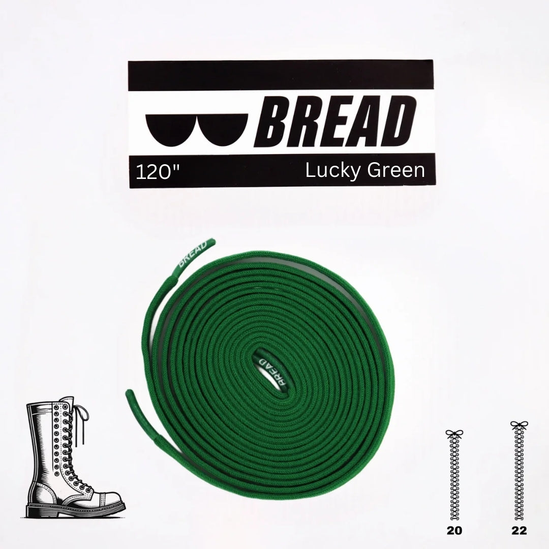 Stretchy Laces—Lucky Green