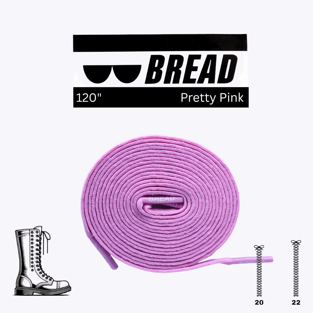Stretchy Laces—Pretty Pink