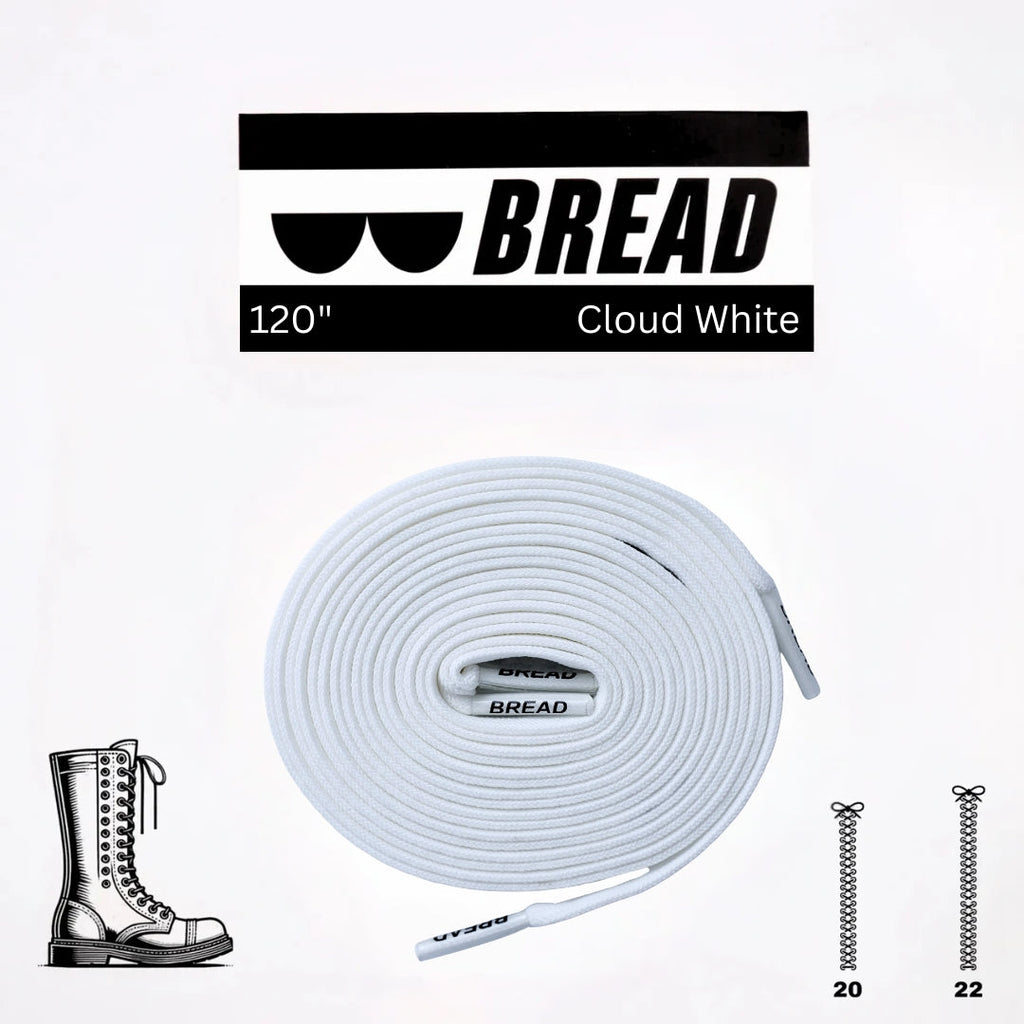 Stretchy Laces—Cloud White