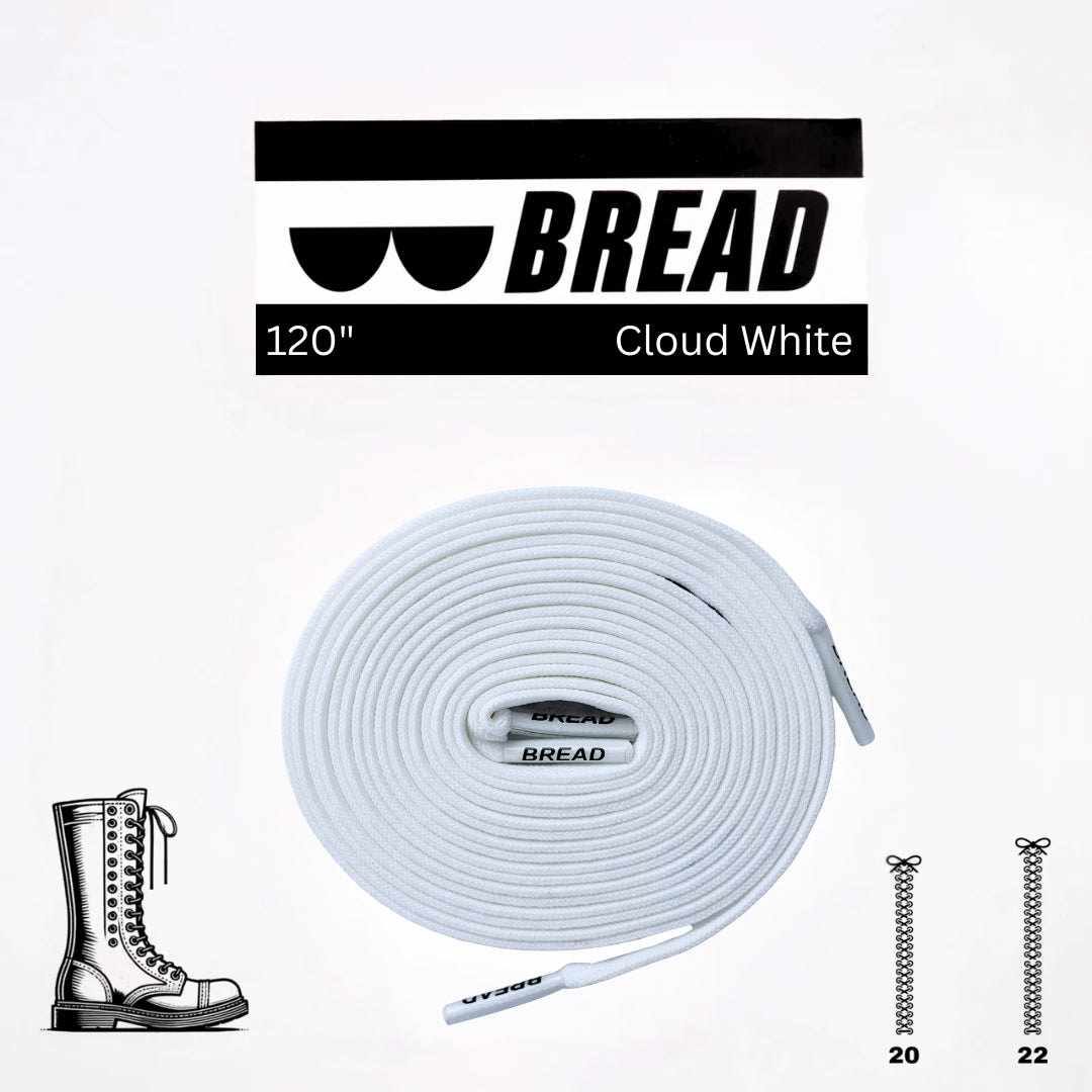 Stretchy Laces—Cloud White