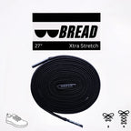 Stretchy Laces—Shadow Black