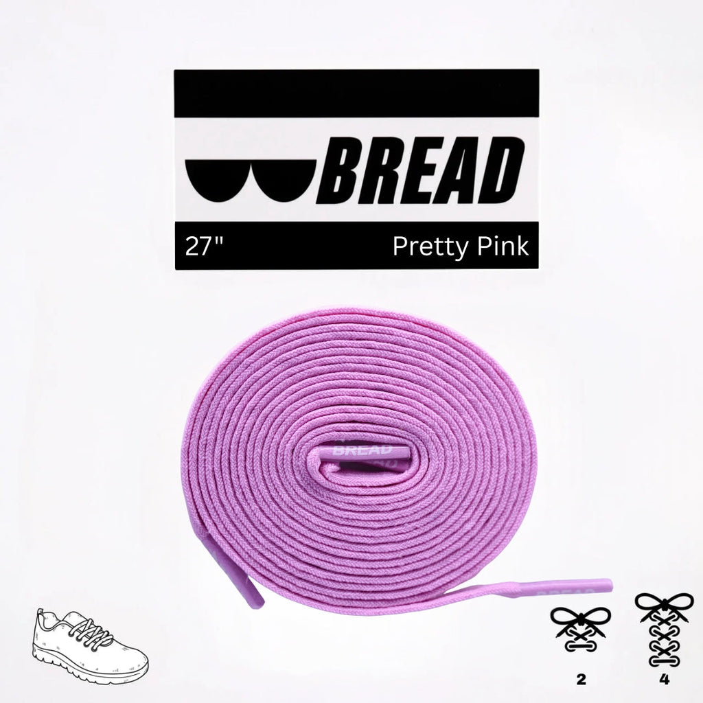 Stretchy Laces—Pretty Pink