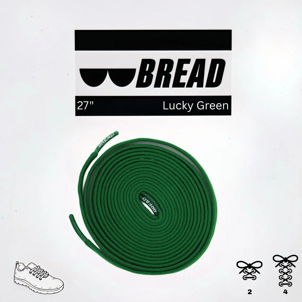 Stretchy Laces—Lucky Green