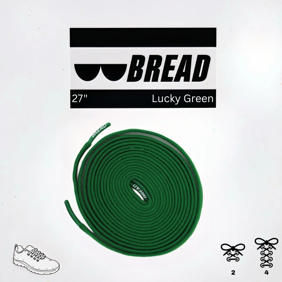 Stretchy Laces—Lucky Green