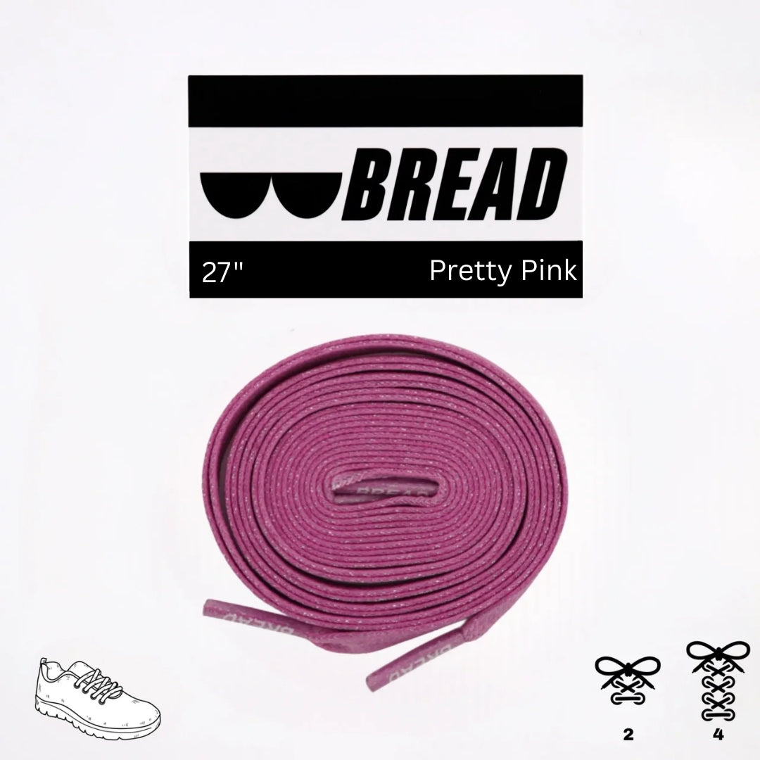 Stretchy Laces—Pretty Pink