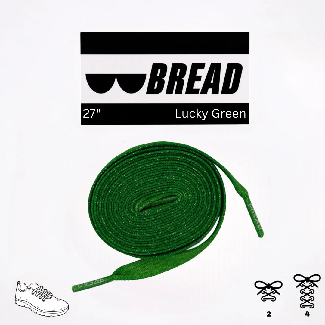 Stretchy Laces—Lucky Green