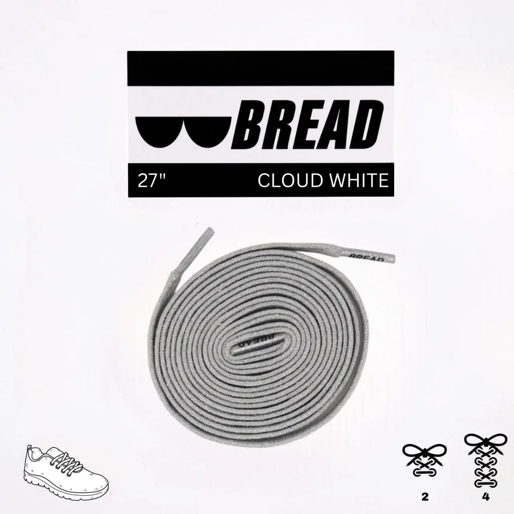 Stretchy Laces—Cloud White
