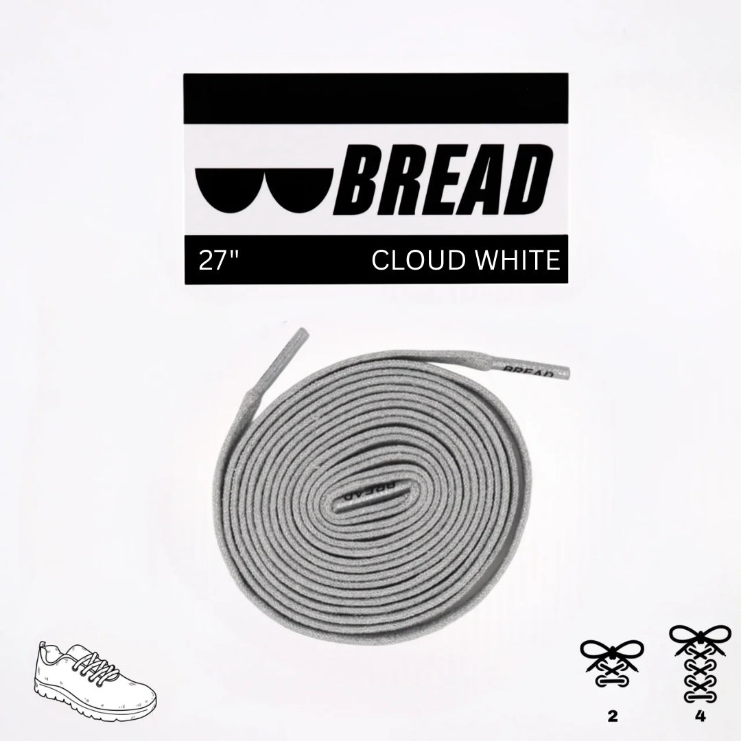 Stretchy Laces—Cloud White