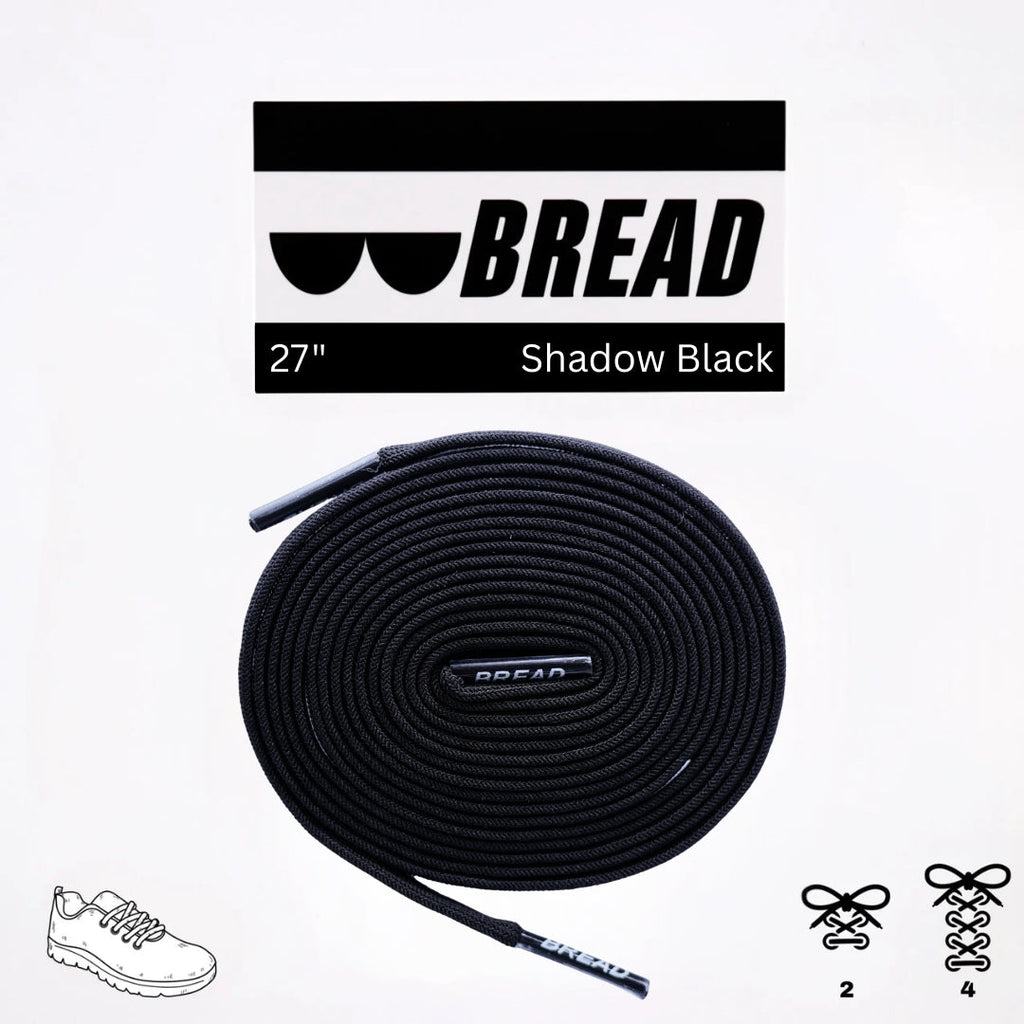 Stretchy Laces—Shadow Black