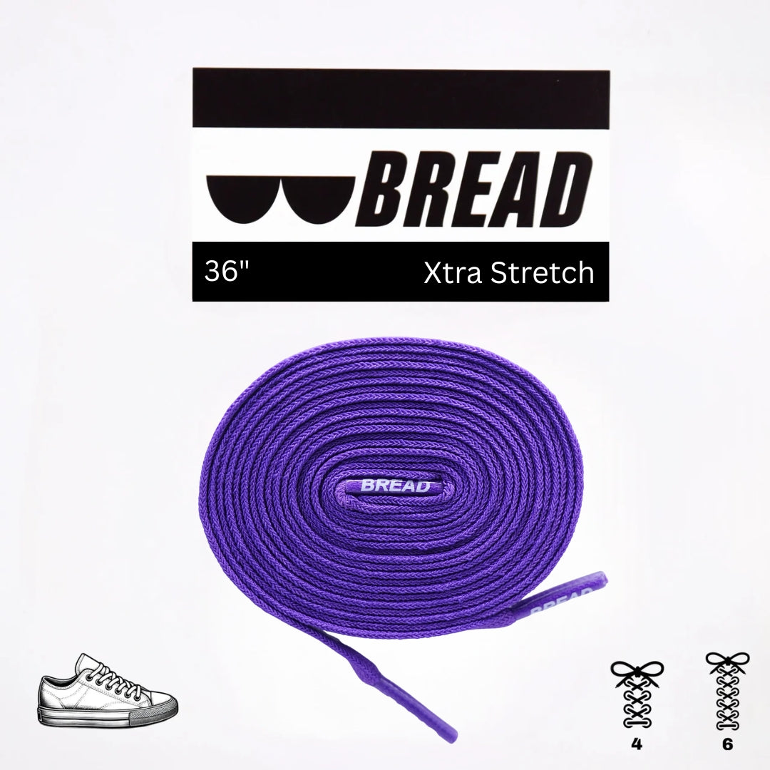 Stretchy Laces—Cosmic Purple