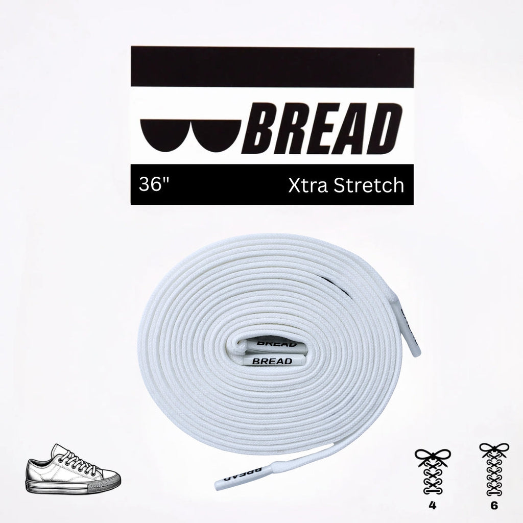 Stretchy Laces—Cloud White