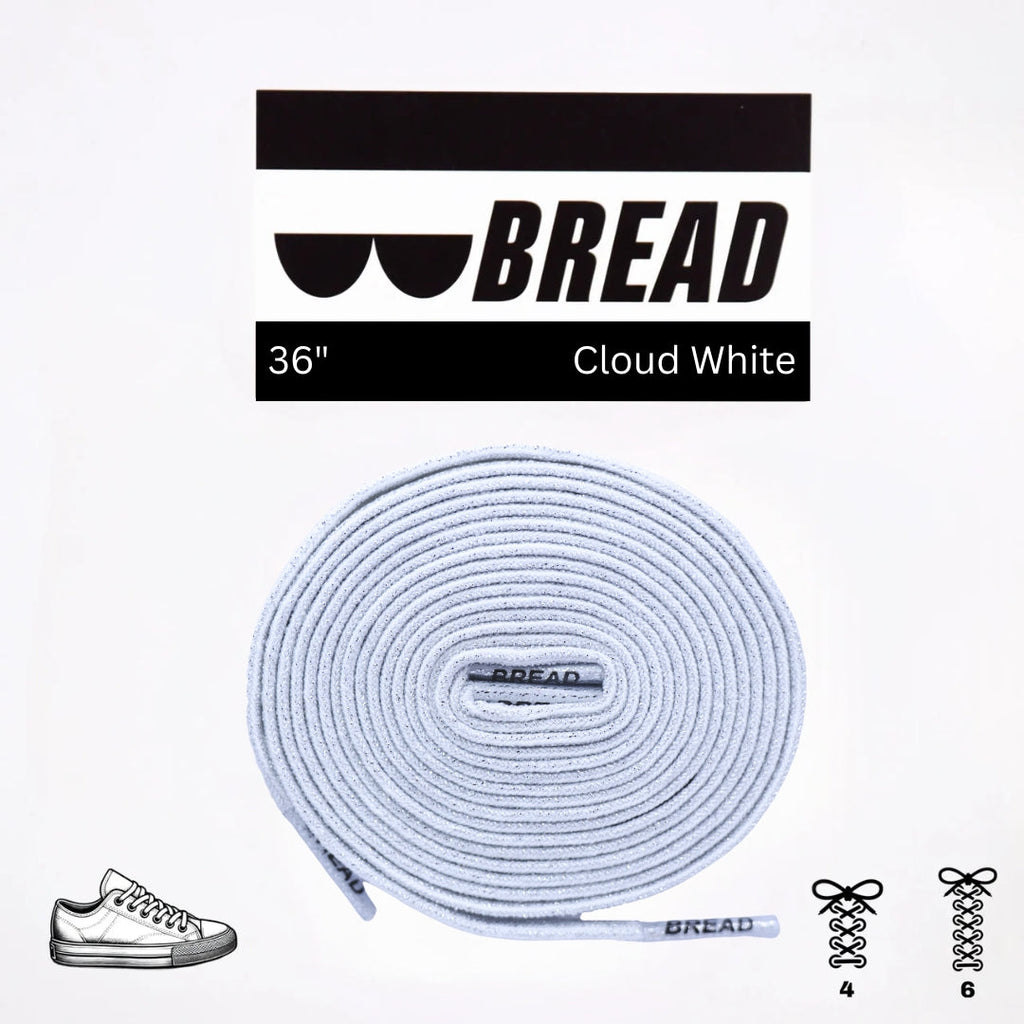 Stretchy Laces—Cloud White