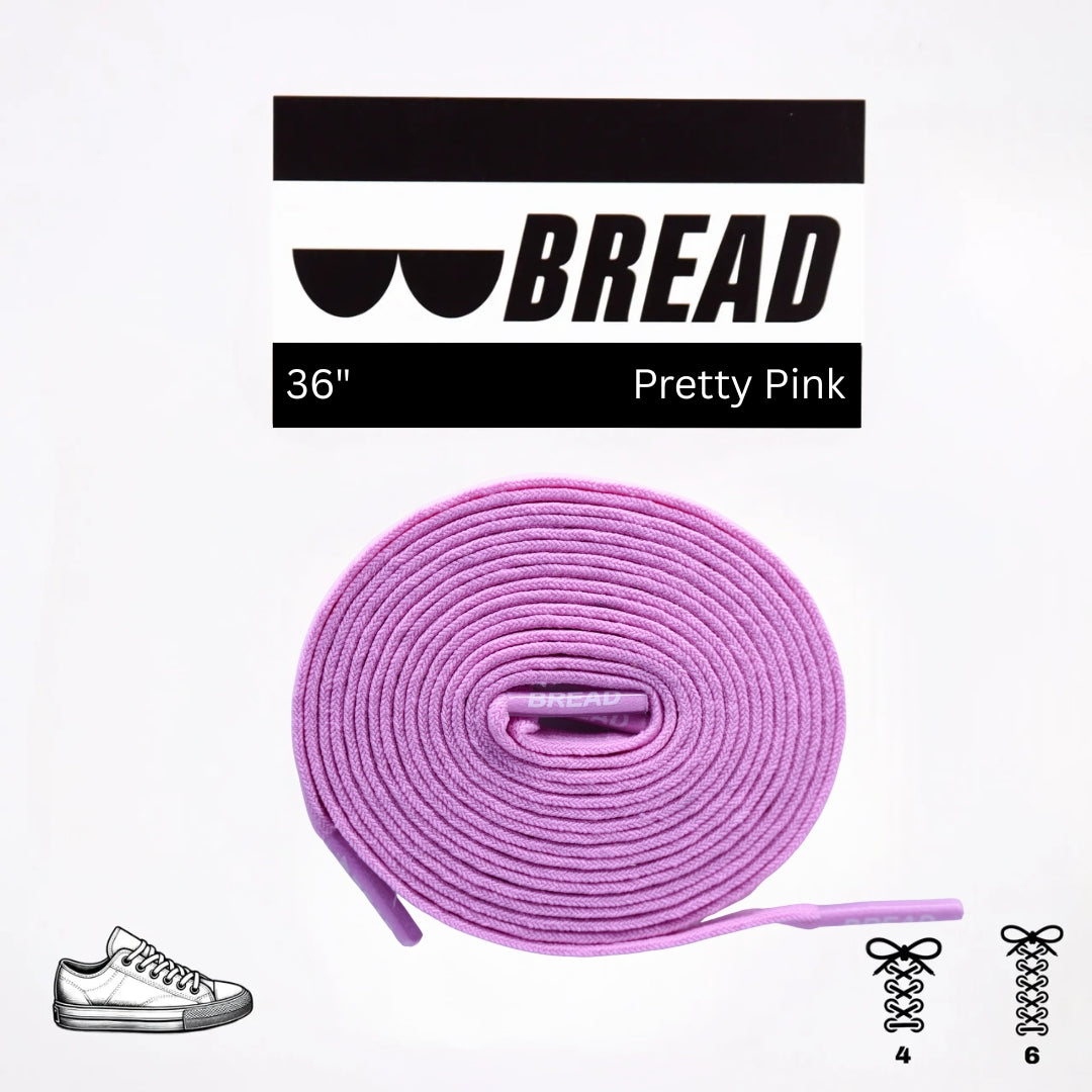 Stretchy Laces—Pretty Pink