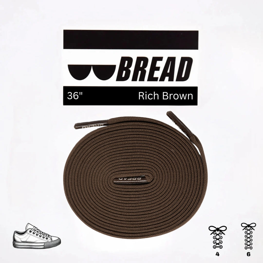 Stretchy Laces—Rich Brown