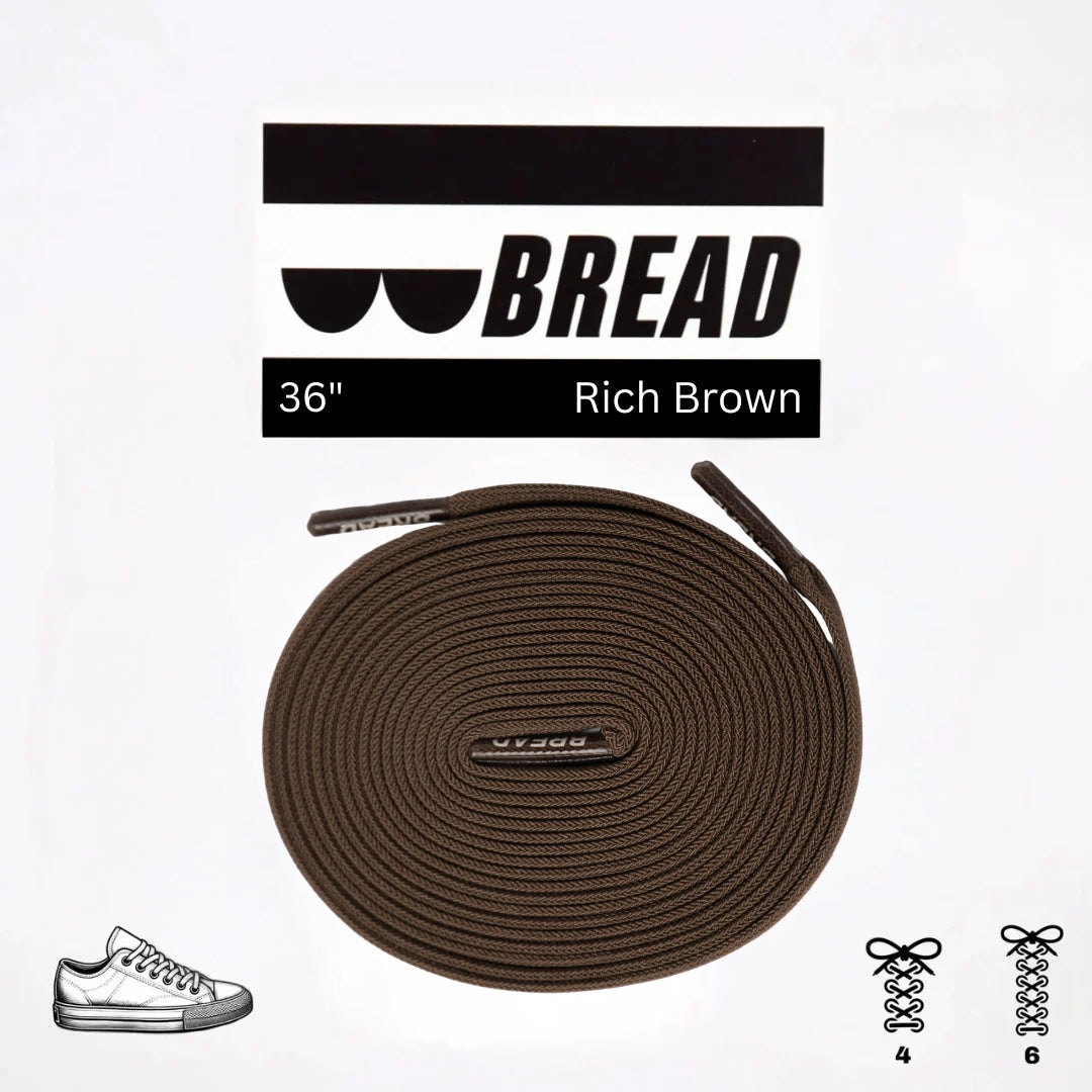 Stretchy Laces—Rich Brown