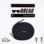 Stretchy Laces—Charcoal Grey
