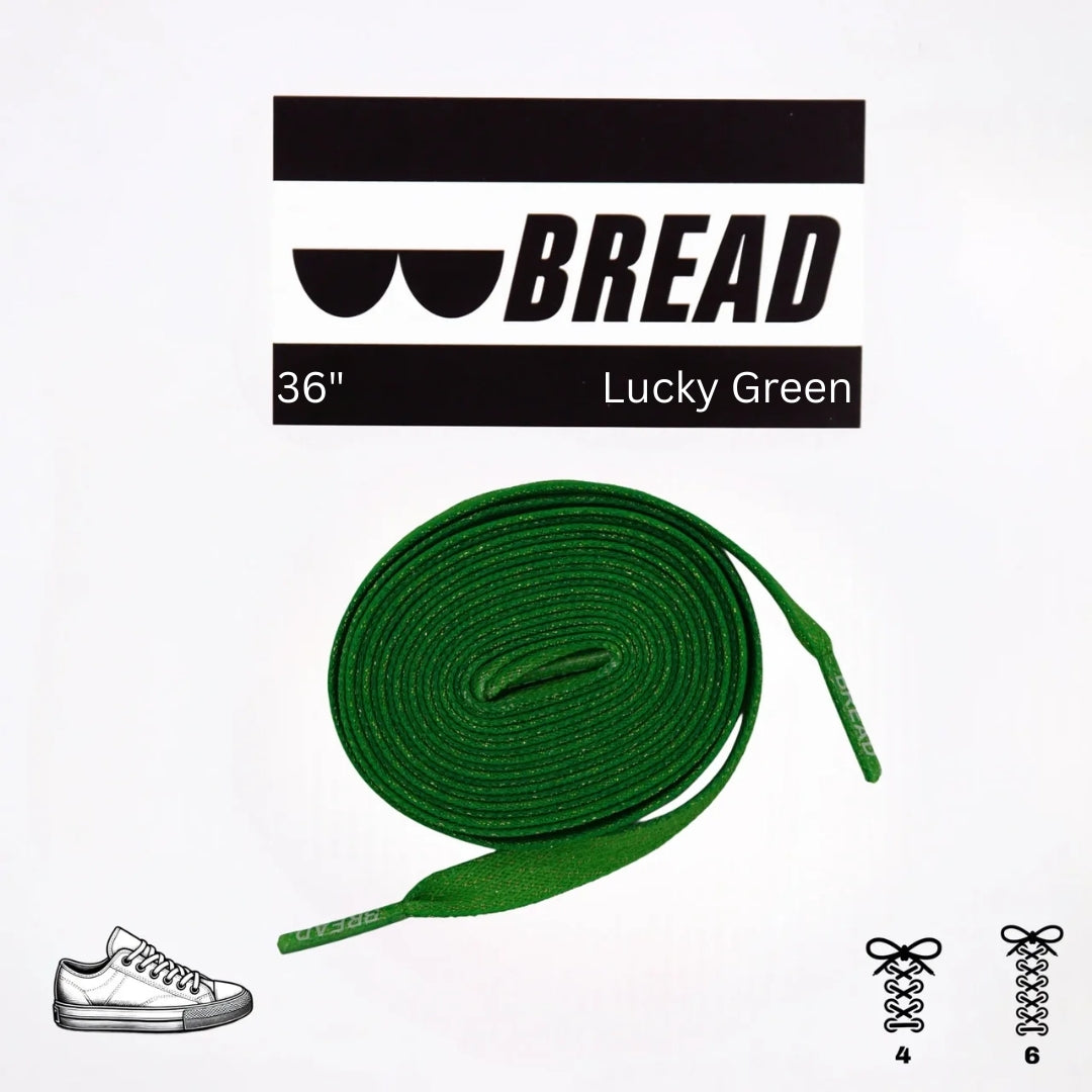 Stretchy Laces—Lucky Green