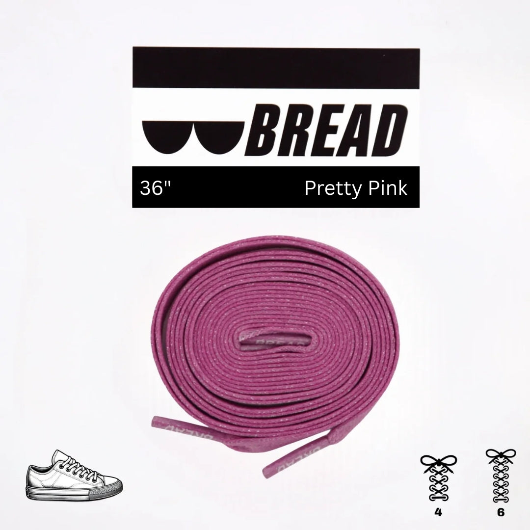 Stretchy Laces—Pretty Pink