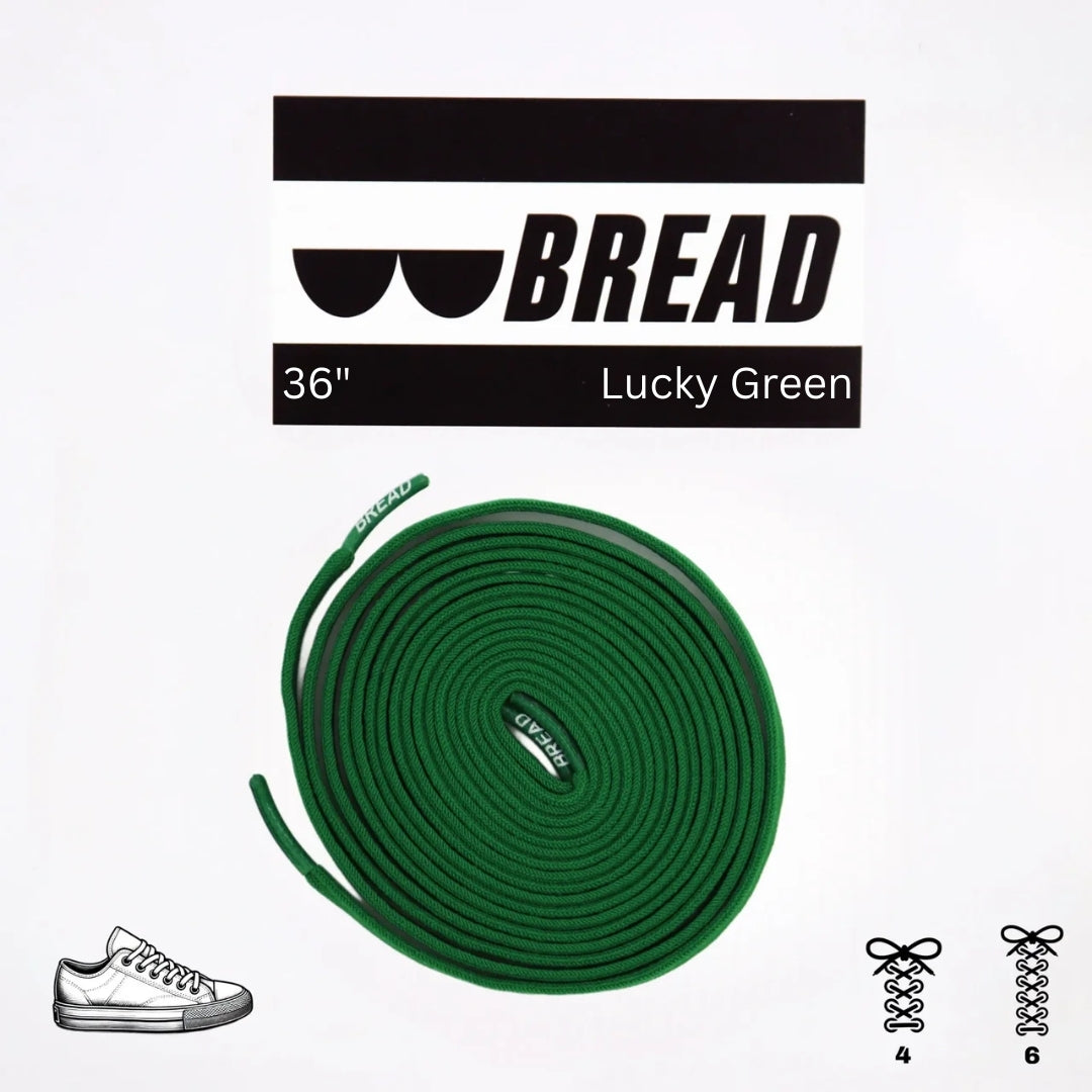 Stretchy Laces—Lucky Green