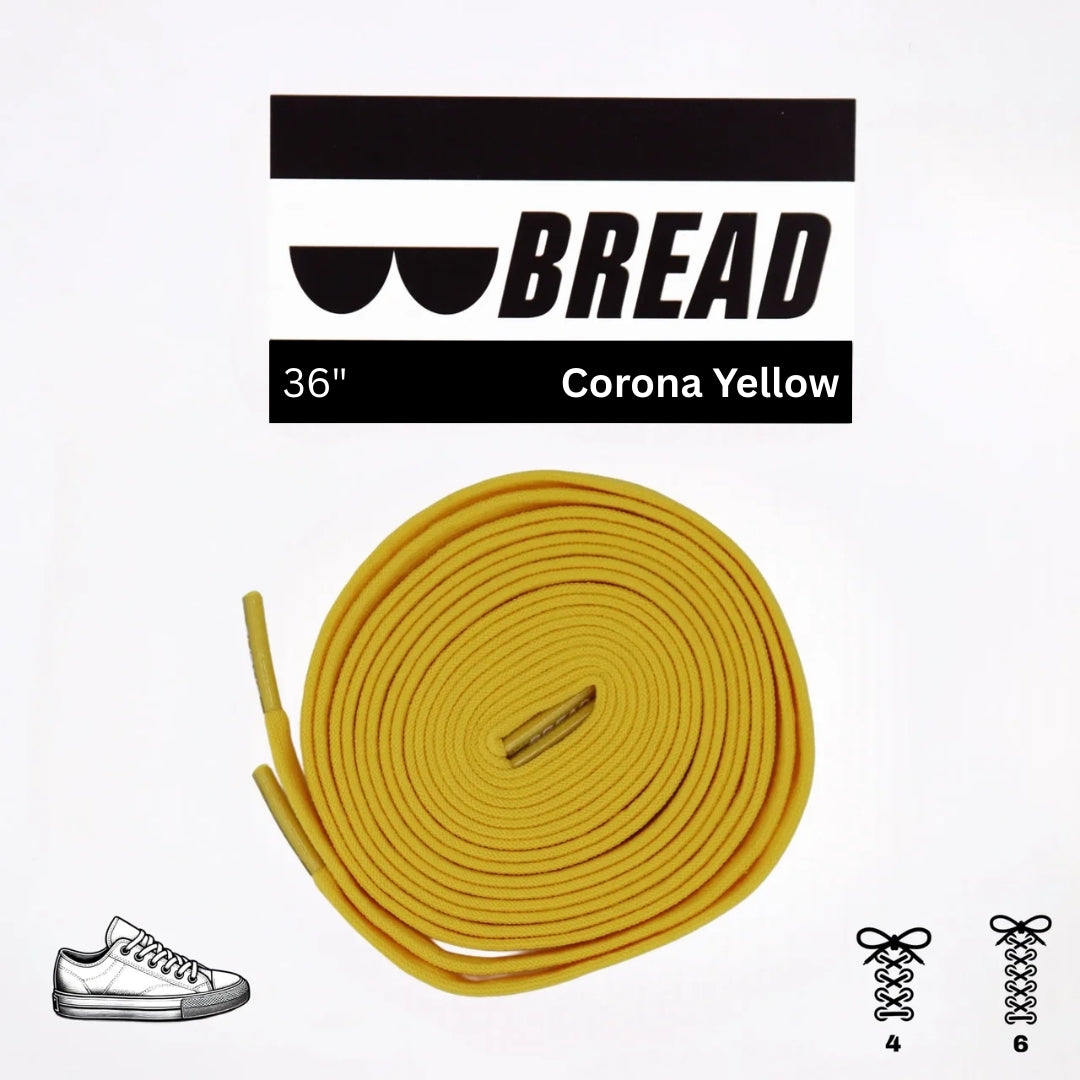 Stretchy Laces—Corona Yellow