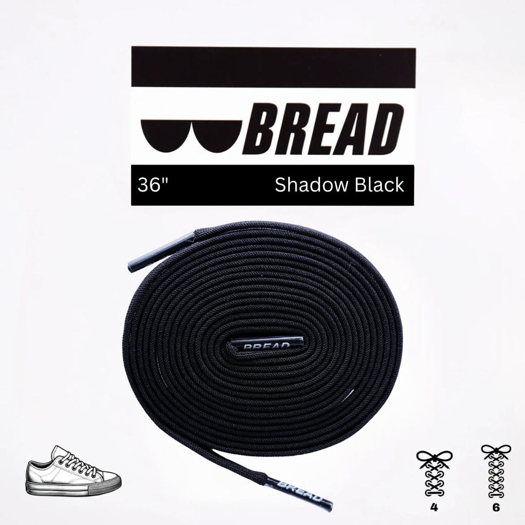 Stretchy Laces—Shadow Black