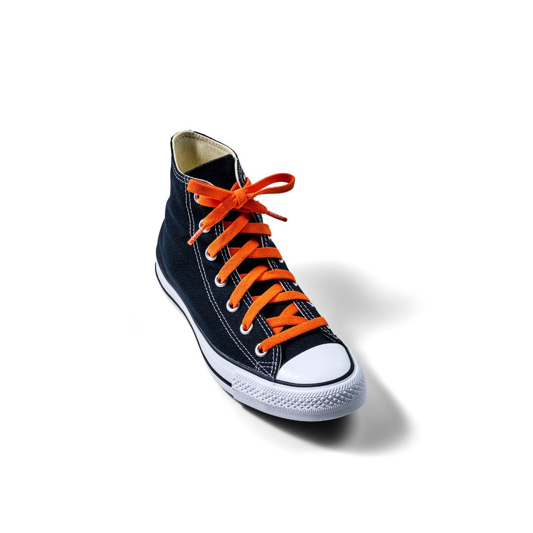 Stretchy Laces—Coral Orange