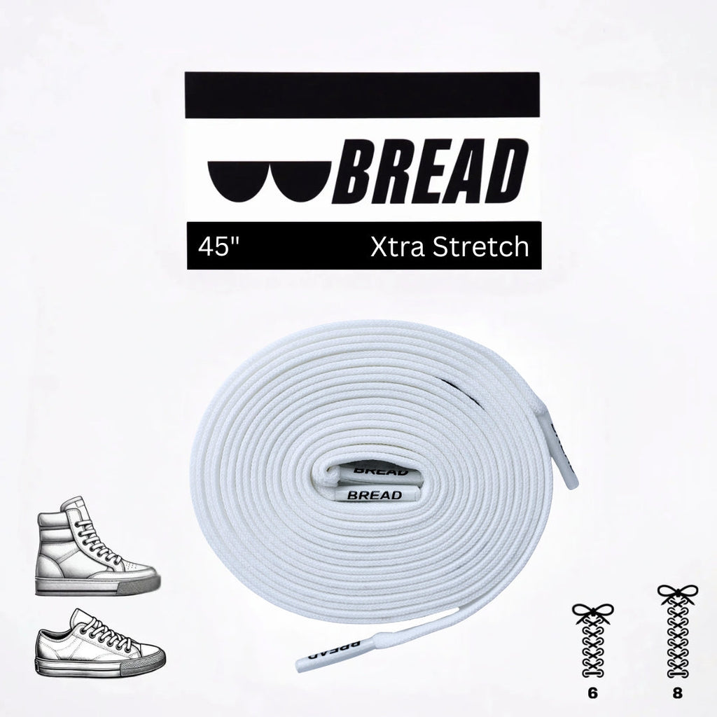 Stretchy Laces—Cloud White