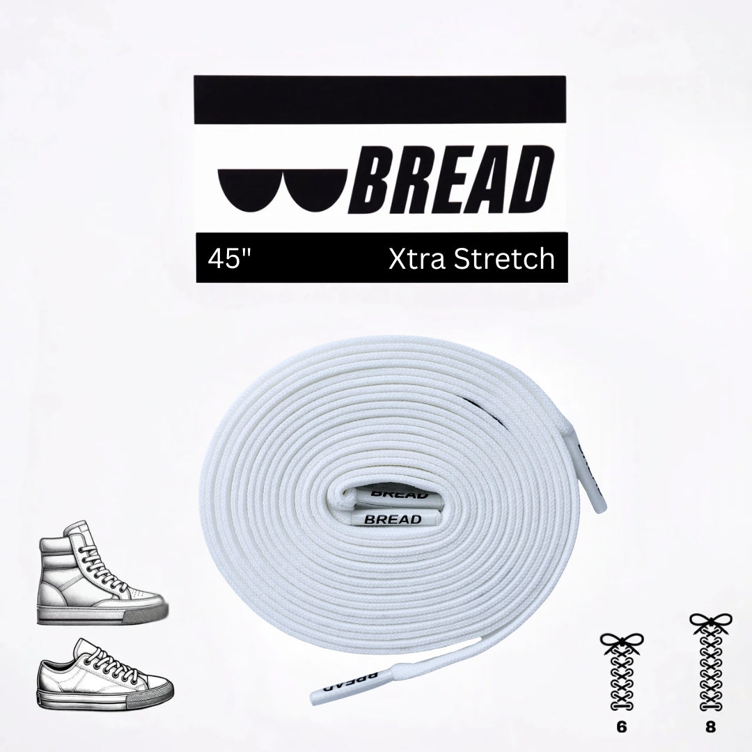 Stretchy Laces—Cloud White