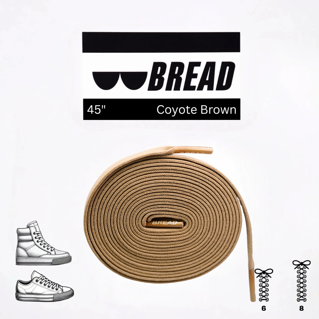 Stretchy Laces—Coyote Brown