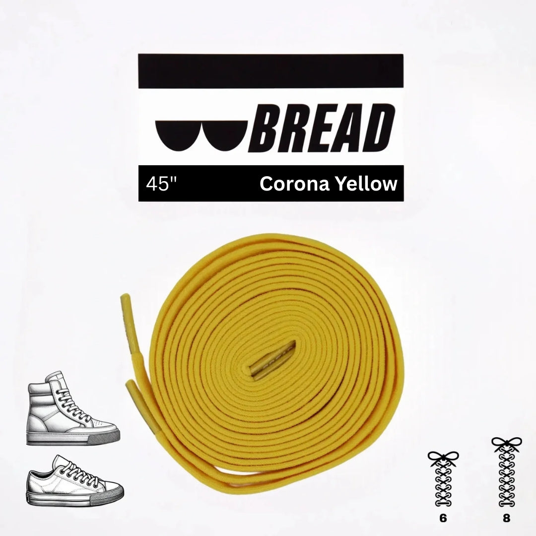 Stretchy Laces—Corona Yellow