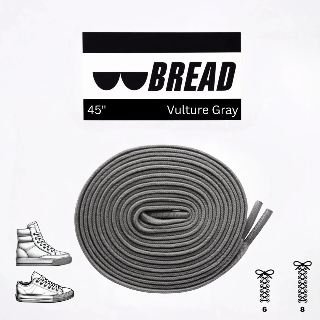Stretchy Laces—Vulture Gray
