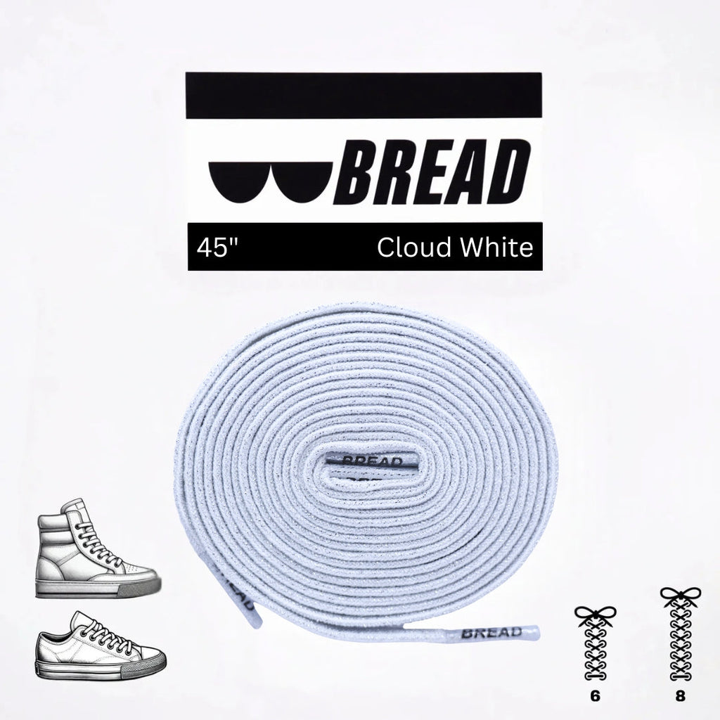 Stretchy Laces—Cloud White