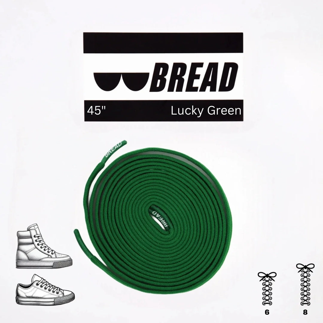 Stretchy Laces—Lucky Green