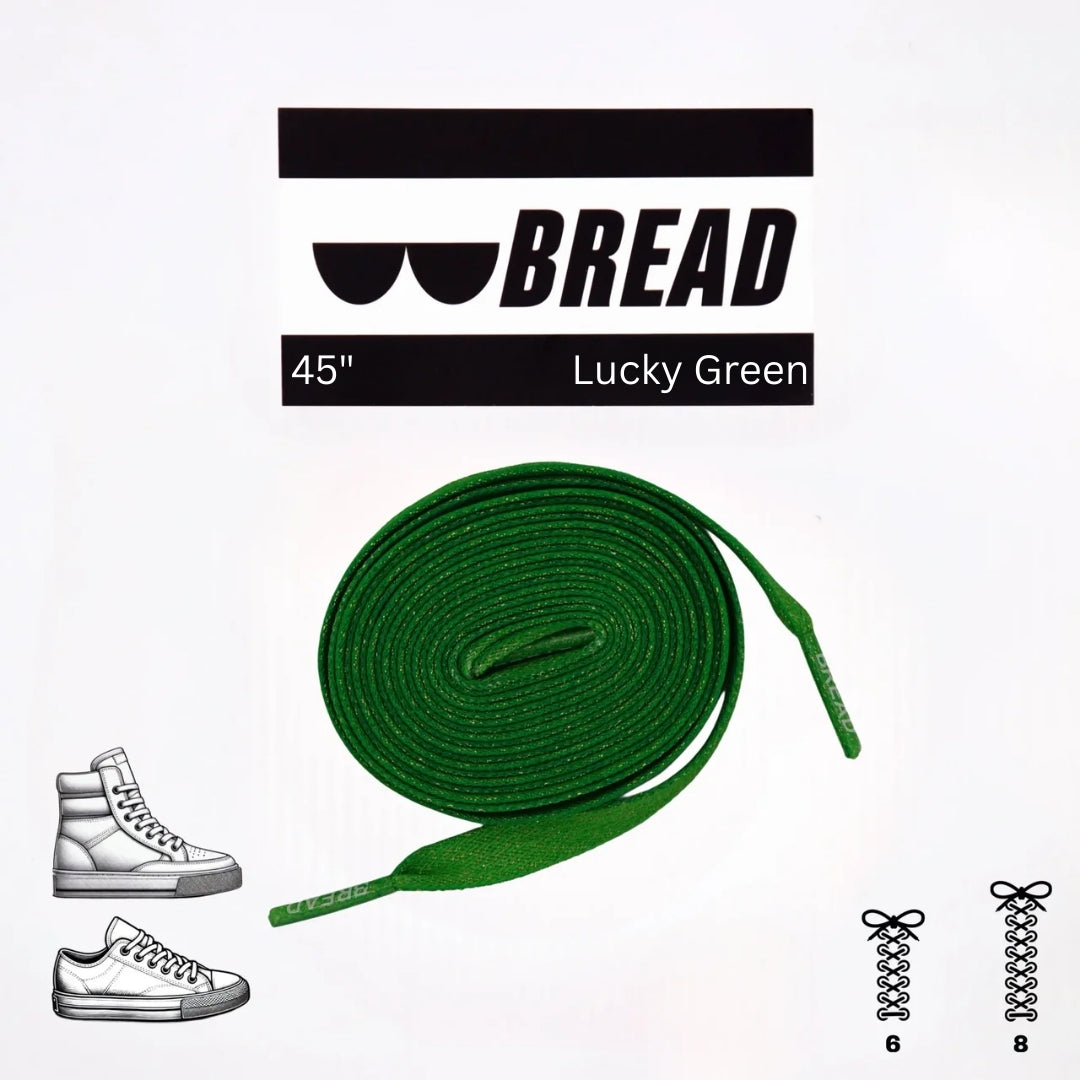 Stretchy Laces—Lucky Green