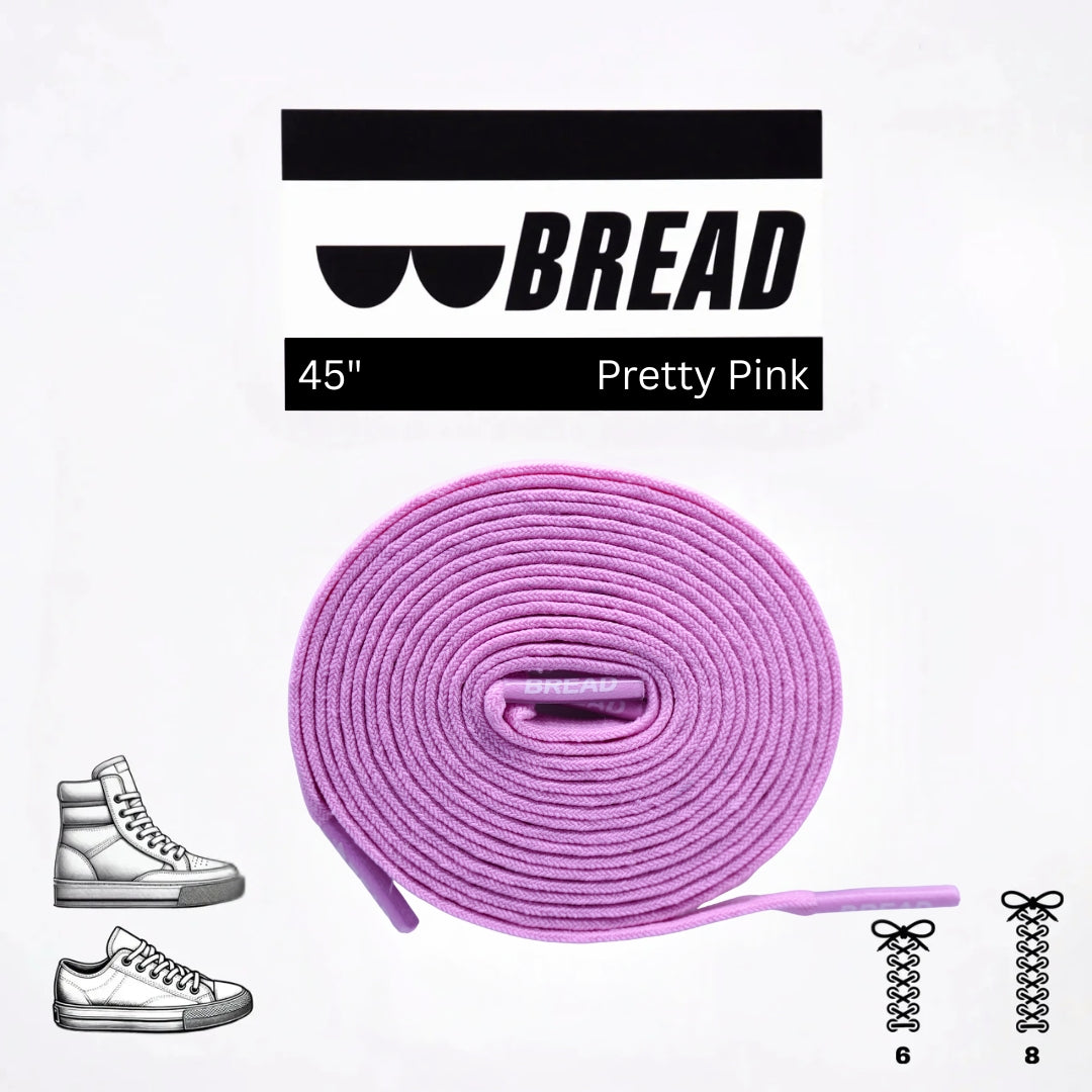 Stretchy Laces—Pretty Pink