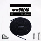 Stretchy Laces—Shadow Black