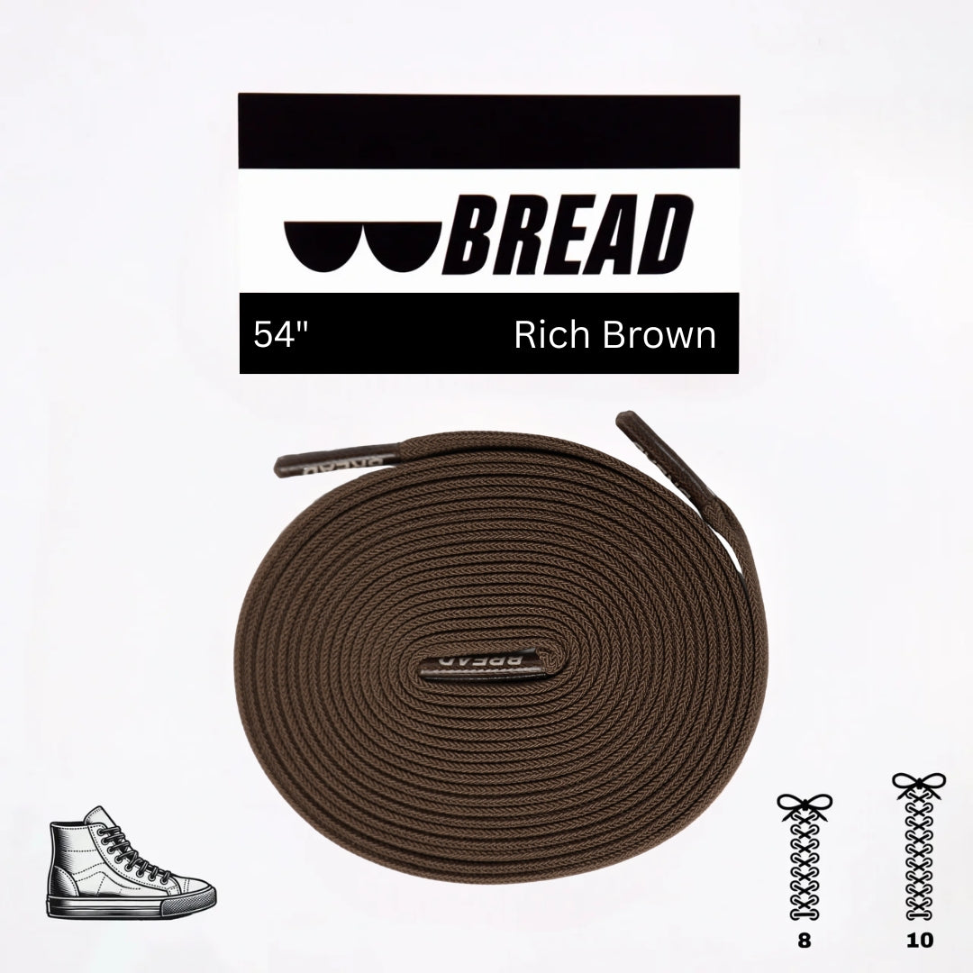 Stretchy Laces—Rich Brown