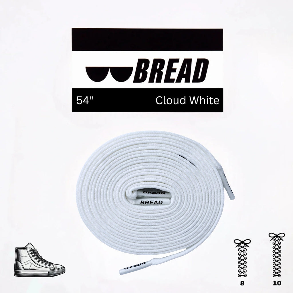 Stretchy Laces—Cloud White