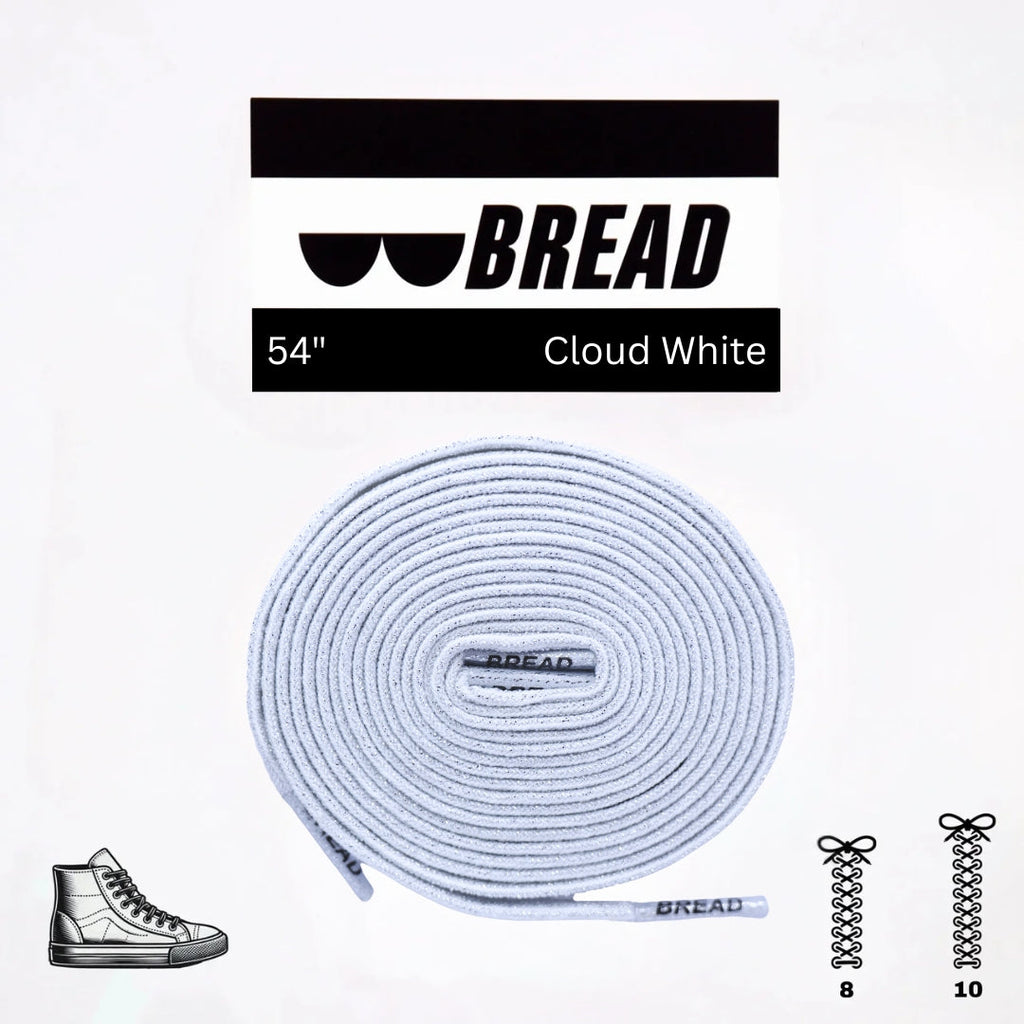 Stretchy Laces—Cloud White