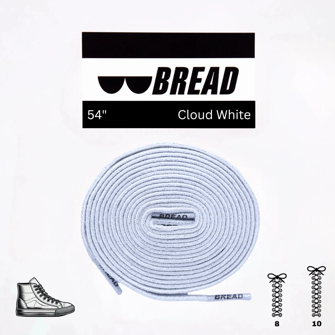 Stretchy Laces—Cloud White