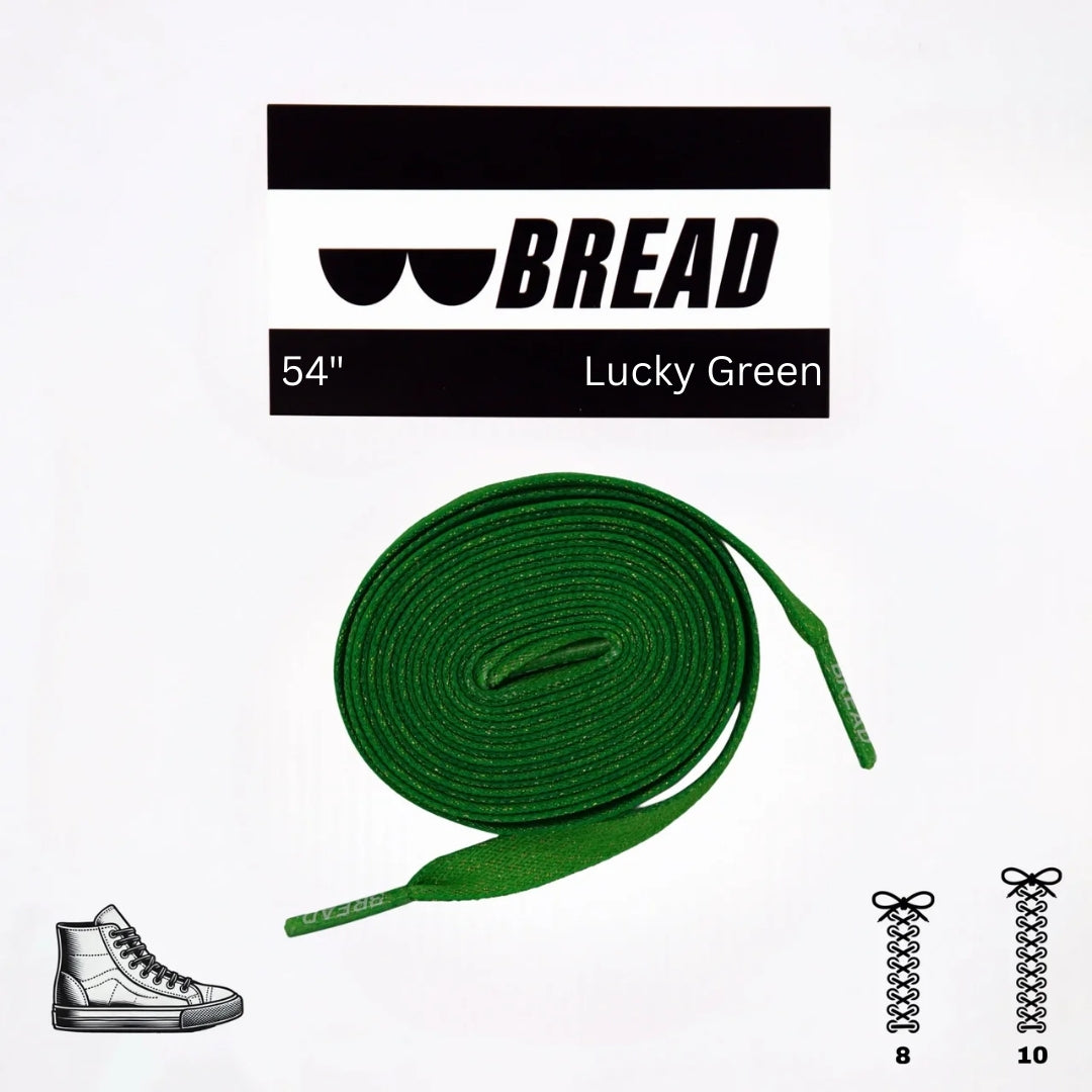 Stretchy Laces—Lucky Green