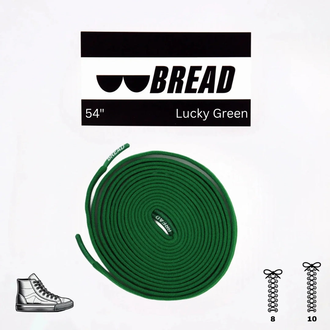 Stretchy Laces—Lucky Green