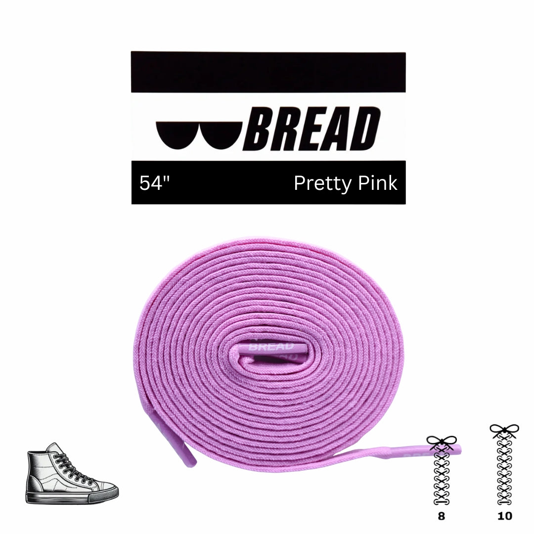 Stretchy Laces—Pretty Pink