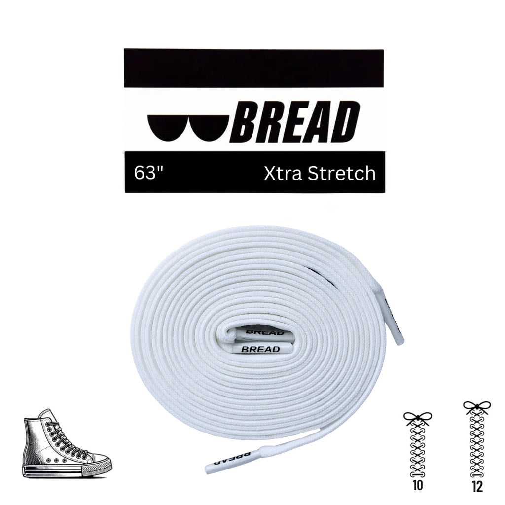 Stretchy Laces—Cloud White