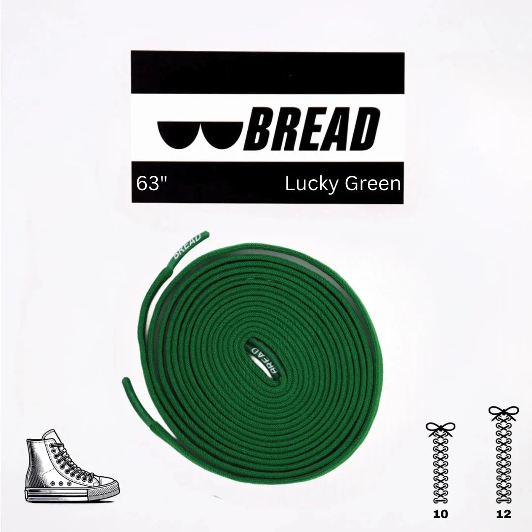 Stretchy Laces—Lucky Green