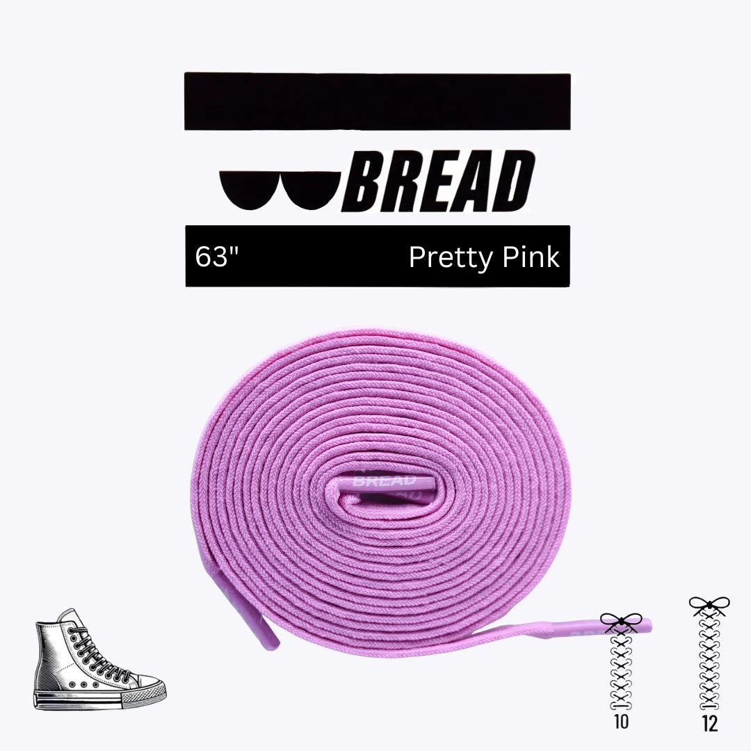 Stretchy Laces—Pretty Pink