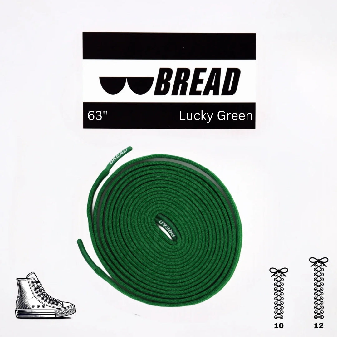 Stretchy Laces—Lucky Green