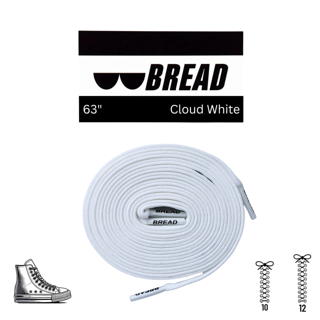 Stretchy Laces—Cloud White